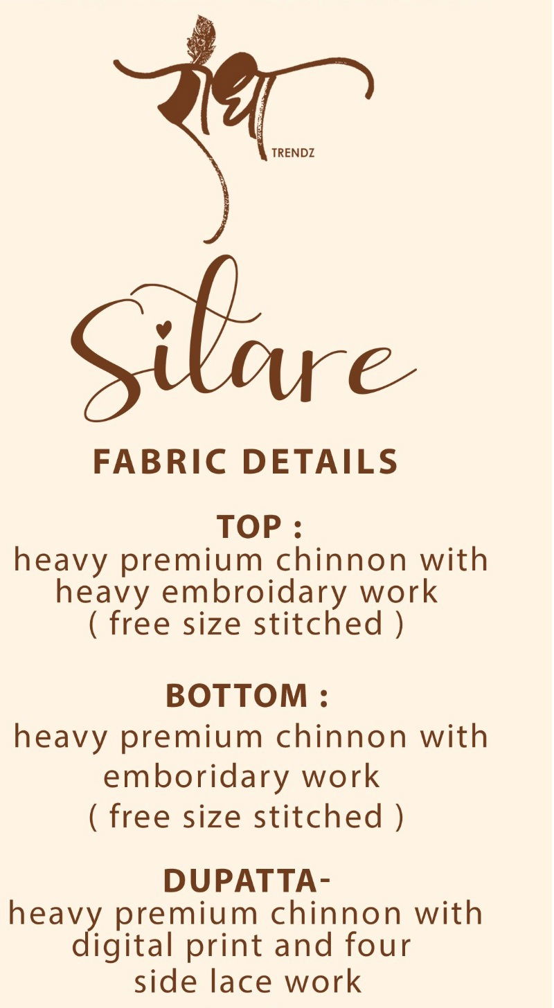 Sitare By Radha Trendz Chinon Readymade Suits Wholesale In India